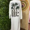 vestido farm moletom copacabana branco (novo) - Image 2