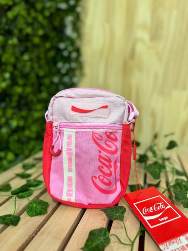 Bolsa coca cola rosa (novo)