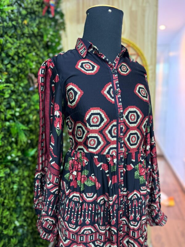 Vestido Longo cobra coral farm (novo) - Image 4