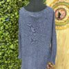 Blusa Tricô Manga Longa Azul (desapego) - Image 3
