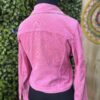 Casaco Jaqueta Veludo Zara Rosa (desapego) - Image 2