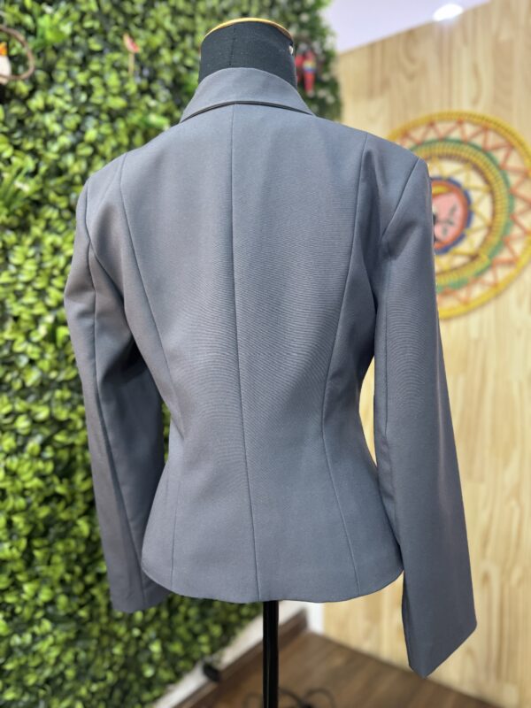 Casaco Blazer Cinza Escuro (desapego) - Image 3