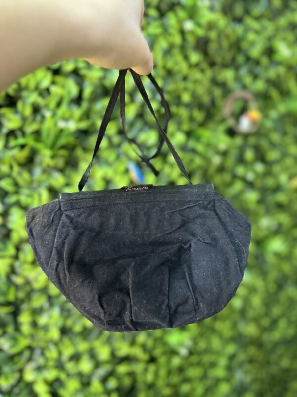 Mini Bolsa Vintage Preta (desapego)