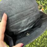 Mini Bolsa Vintage Preta (desapego) - Image 3