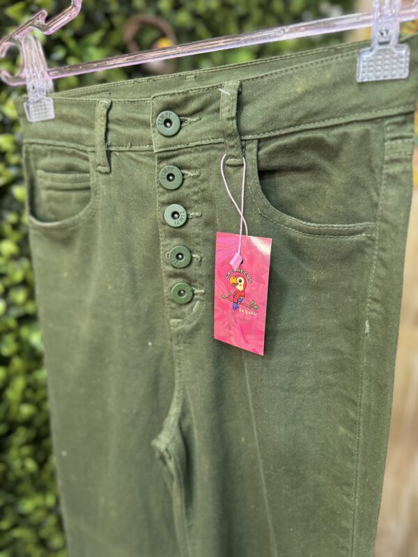 Calça Jeans Verde (desapego) - Image 2