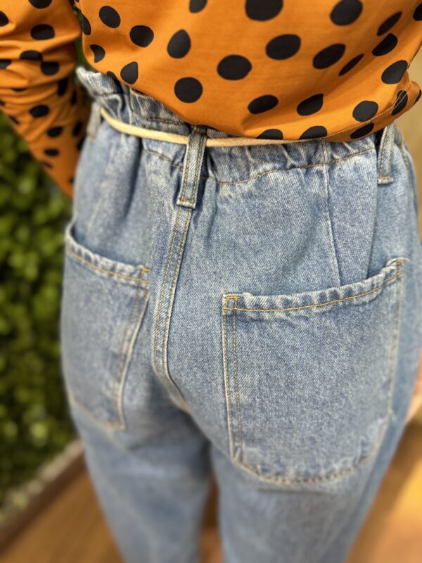 Calça mom Farm Jeans Claro (desapego) - Image 4