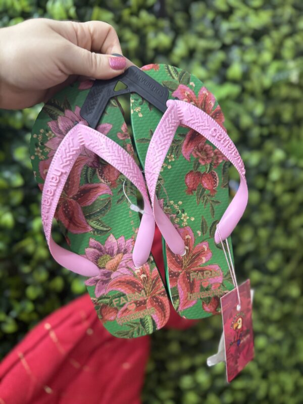 Chinelo Havaianas Farm Fruta Verão Verde (novo)