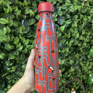 Garrafa Farm Glub Glub Estampado Logotuco Vermelha 500 ML (novo)