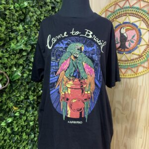 Camisa T shirt Farm Rio Come To Brasil Off White (novo)