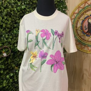 Camisa T shirt Farm Rio Floral Off White (novo)