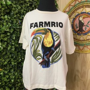 Camisa T- shirt Farm Rio Tucano Off White (novo)