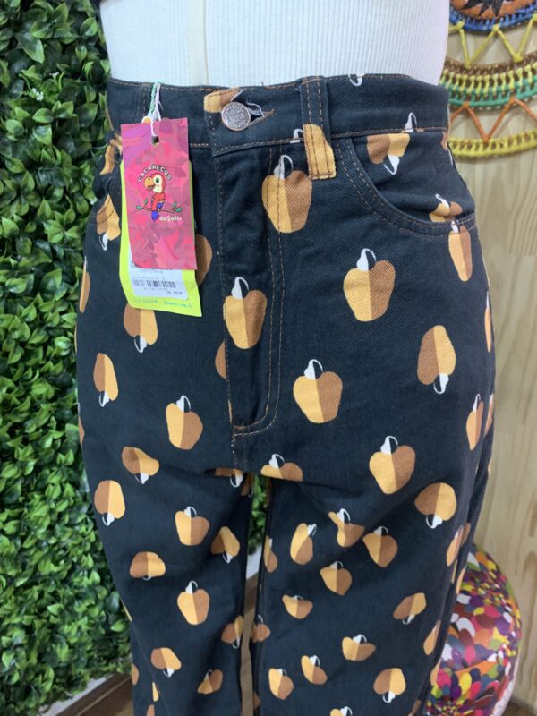 Calça Jeans Farm Preta Caju Pantalona (novo) - Image 2