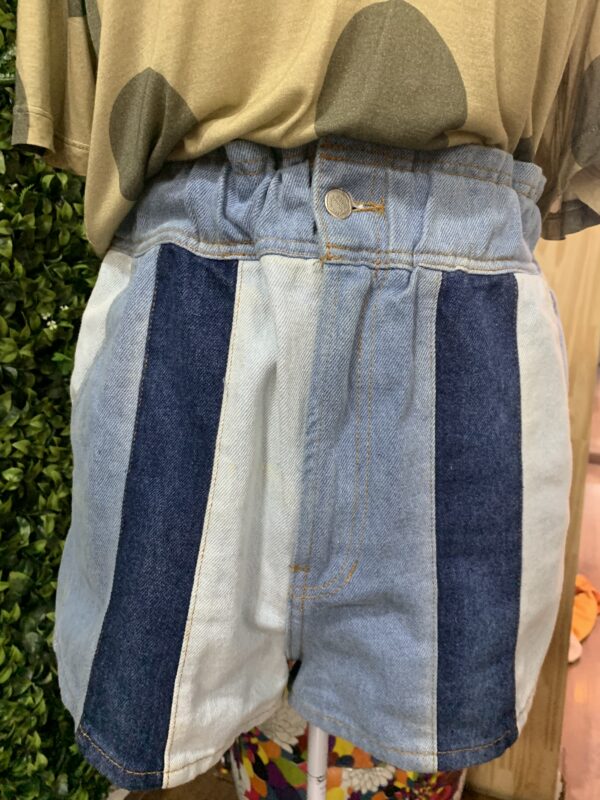 Short Jeans Farm Listras (desapego) - Image 2