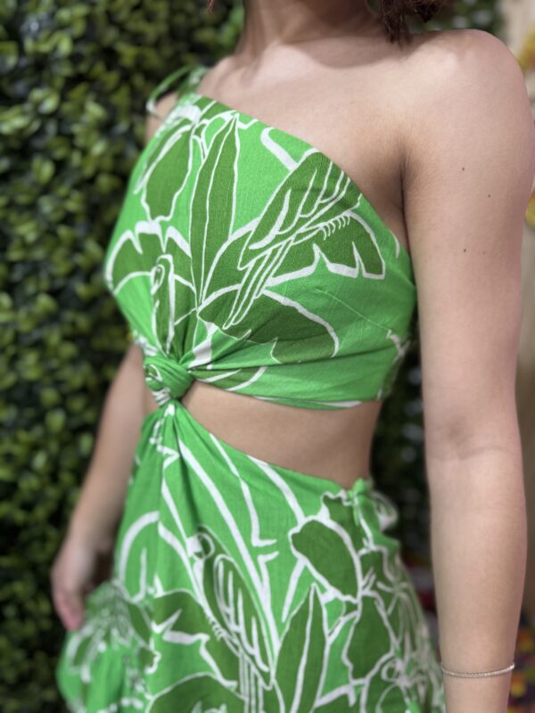 Vestido Farm Curto Natureza Linda Verde (desapego) - Image 2