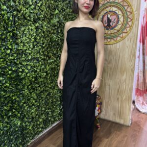 Vestido Longo Farm Tomara que Caia Preto (novo)