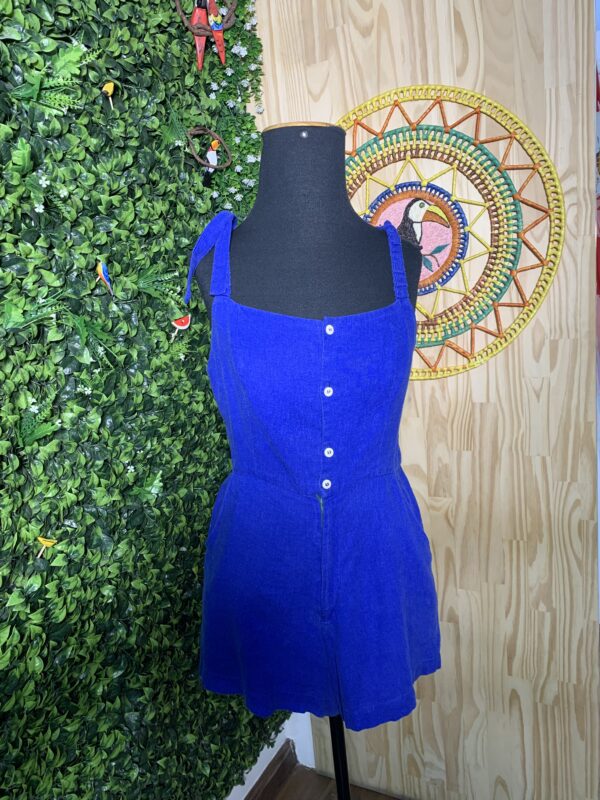 Vestido Farm Curto azul (desapego)